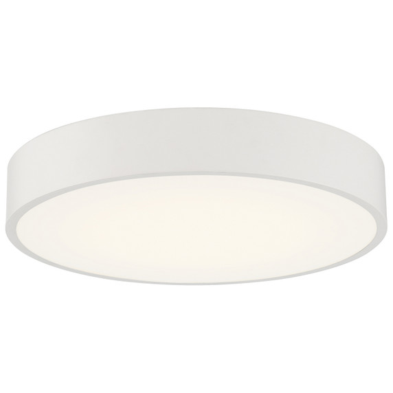 Flush Mounts Glass Down by Access ( 18 | 49962LEDD-WH/ACR Como ) 