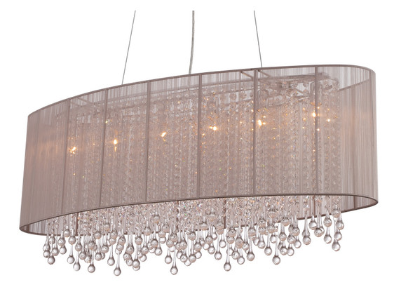 Linear/Island Drum Shade by Avenue Lighting ( 192 | HF1503-TP Beverly Dr. ) 