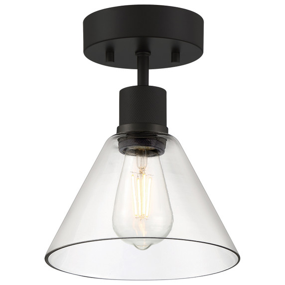 Semi-Flush Mts. Directional by Access ( 18 | 63146LEDDLP-MBL/CLR Port Nine Martini ) 
