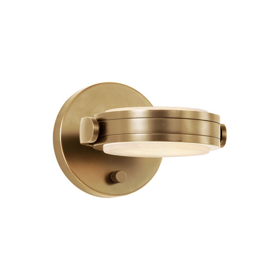Sconces Double Glass by Alora ( 452 | WV325106VBAR Blanco ) 