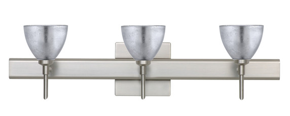 Bathroom Fixtures Three Lights by Besa ( 74 | 3SW-1758SF-SN-SQ Divi ) 