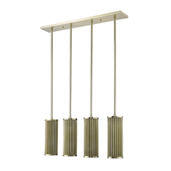 Linear/Island 4 Light + by Acclaim Lighting ( 106 | TP20011GD Basetti ) 
