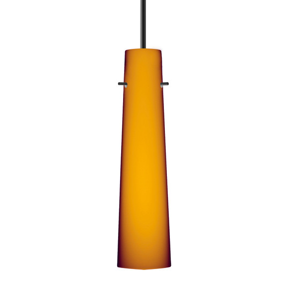 Mini Pendants Glass Down by Besa ( 74 | 1BC-567480-LED-BK Besa Camino Pendant ) 