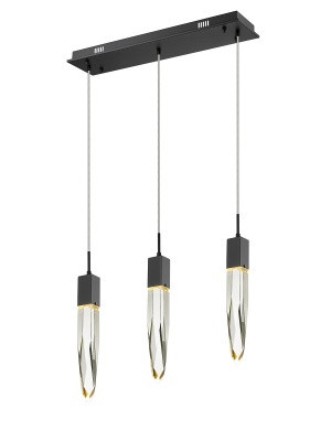 Linear/Island 3 Light Bar by Avenue Lighting ( 192 | HF1900-3-AP-BK-C Aspen ) 