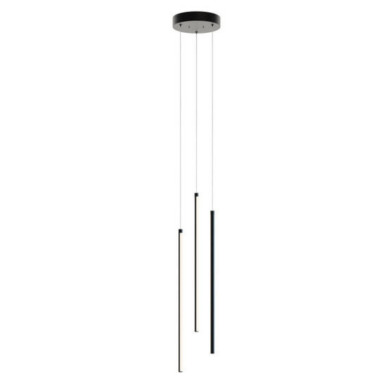 Mini Pendants 3 Light Cluster by AFX Lighting ( 162 | RMTP08L30D1BK Rosemont ) 
