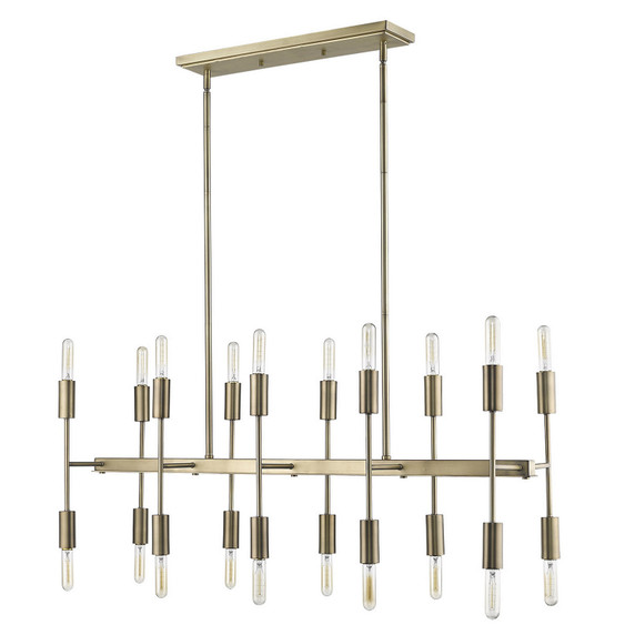 Linear/Island 4 Light + by Acclaim Lighting ( 106 | TP20017AB Perret ) 