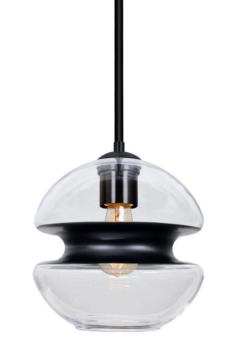 Multi-Systems Line Voltage Pendants by Besa ( 74 | 1TT-HULA8BK-EDIL-BK Hula 8 ) 