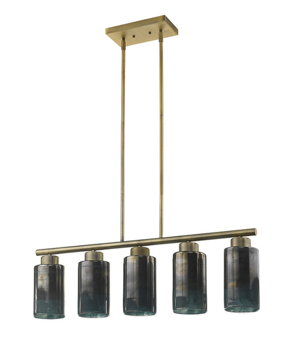 Linear/Island 4 Light + by Acclaim Lighting ( 106 | TP20051BR Monet ) 