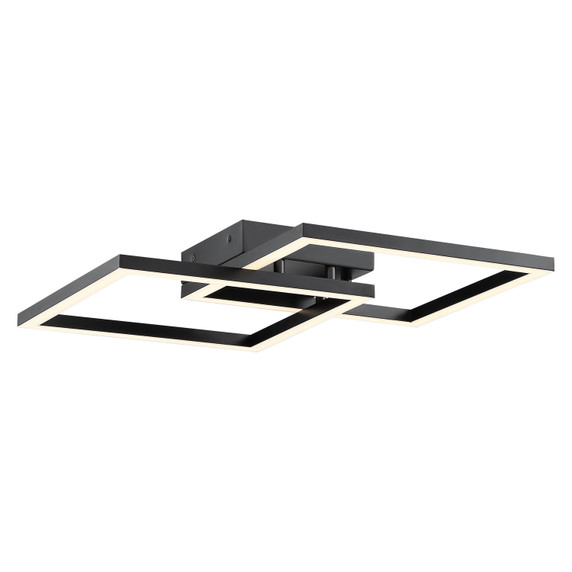 Semi-Flush Mts. Ring Shade/Halo by Access ( 18 | 63966LEDD-BL/ACR Squared ) 