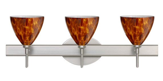 Bathroom Fixtures Three Lights by Besa ( 74 | 3SW-177918-SN Mia ) 