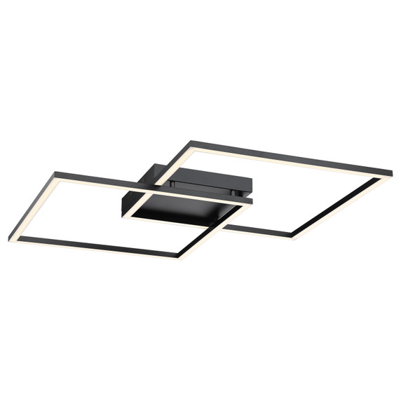 Semi-Flush Mts. Ring Shade/Halo by Access ( 18 | 63967LEDD-BL/ACR Squared ) 