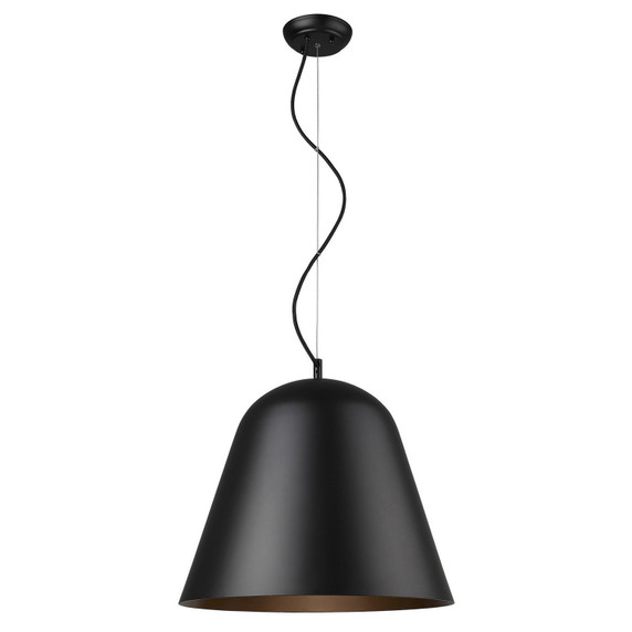 Pendants Metal Shade by Acclaim Lighting ( 106 | TP30075BK Knell ) 