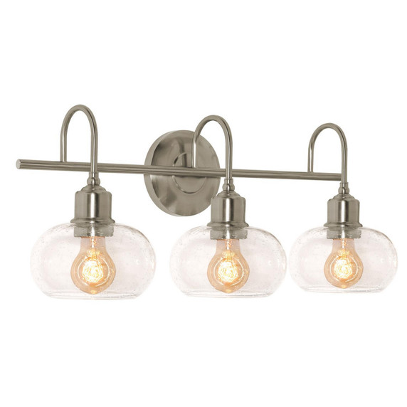 Bathroom Fixtures Three Lights by AFX Lighting ( 162 | LNYV2410MBSN Laney ) 