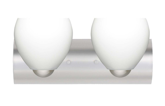 Bathroom Fixtures Two Lights by Besa ( 74 | 2WZ-412207-SN Bolla ) 