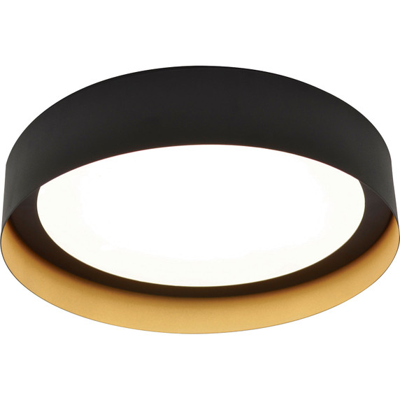Flush Mounts Metal Shade by AFX Lighting ( 162 | RVF121400L30D2BKGD Reveal ) 
