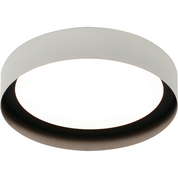 Flush Mounts Metal Shade by AFX Lighting ( 162 | RVF121400L30D2WHBK Reveal ) 