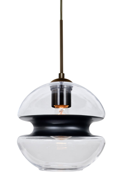 Multi-Systems Line Voltage Pendants by Besa ( 74 | J-HULA8BK-BR Hula 8 ) 