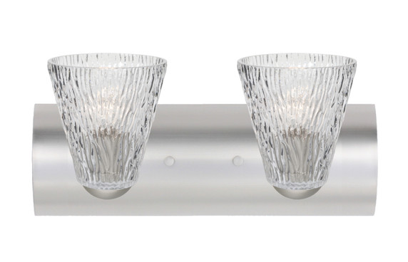Bathroom Fixtures Two Lights by Besa ( 74 | 2WZ-NICO5CL-SN Nico ) 