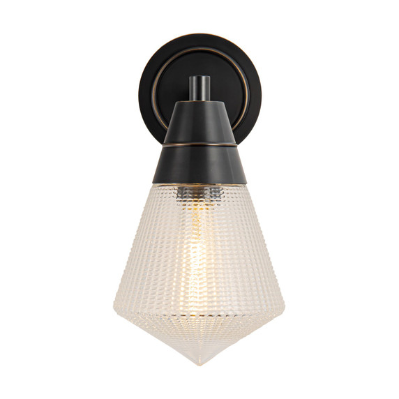 Sconces Single Glass by Alora ( 452 | WV348106UBPG Willard ) 