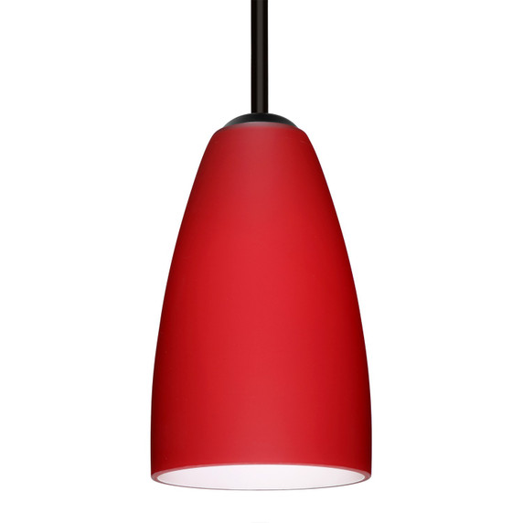 Mini Pendants Glass Down by Besa ( 74 | 1TT-1511RM-BK Besa Riva 9 Pendant ) 