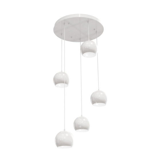 Pendants Multi-port/Cascade by AFX Lighting ( 162 | RXYP08WHRND5 Roxy ) 