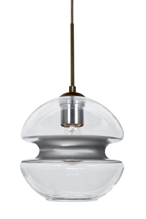 Multi-Systems Line Voltage Pendants by Besa ( 74 | J-HULA8SL-BR Hula 8 ) 