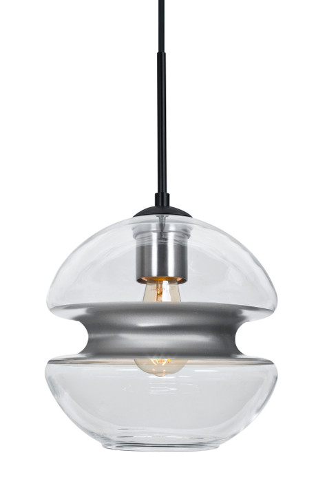 Multi-Systems Line Voltage Pendants by Besa ( 74 | J-HULA8SL-EDIL-BK Hula 8 ) 