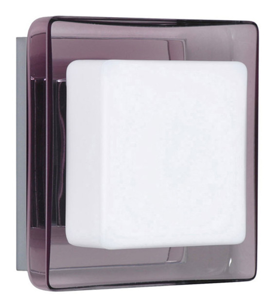 Sconces Single Glass by Besa ( 74 | 1WS-773591-CR Alex ) 