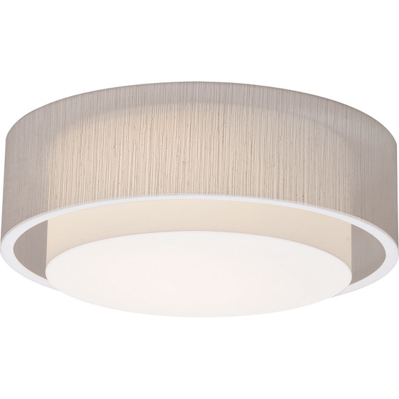 Flush Mounts Drum Shade by AFX Lighting ( 162 | SAF1614LAJUD-JT Sanibel ) 