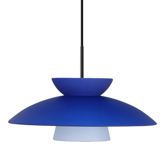 Pendants Bowl Style by Besa ( 74 | 1JT-451323-BK Besa Trilo 15 Pendant ) 