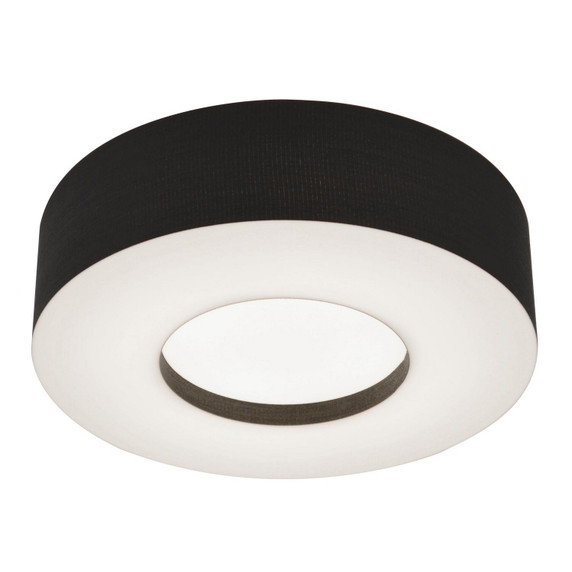 Flush Mounts Drum Shade by AFX Lighting ( 162 | MCF1932LAJUD-BK-BB Montclair ) 