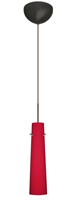 Mini Pendants Glass Down by Besa ( 74 | 1XC-5674RM-BR Camino ) 