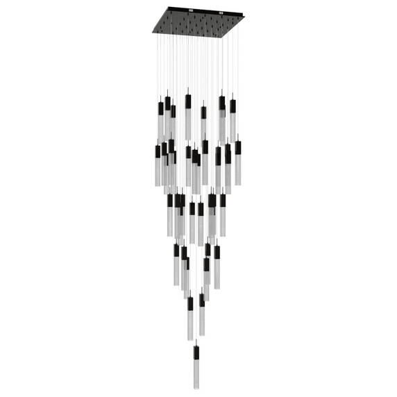 Mid. Chandeliers Multi-Port/Cascade by Avenue Lighting ( 192 | HF1903-41-GL-DBZ-SNW The Original Glacier ) 