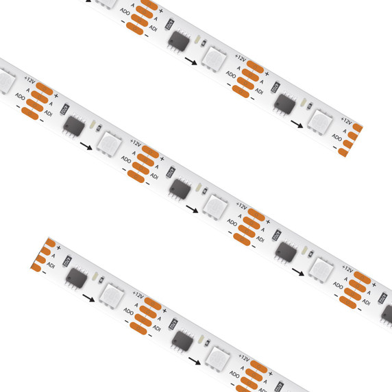 Specialty Items LED Tapes by American Lighting ( 303 | HTL20-PXL-RGB1-12VDC-16 High Output Cob Pixel Tape Light ) 