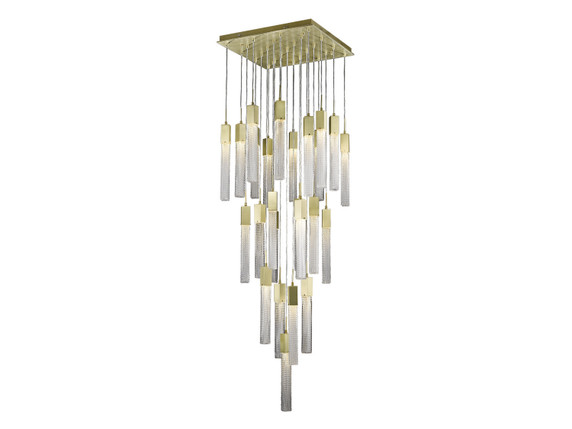 Large Chandeliers Glass Shade by Avenue Lighting ( 192 | HF1904-25-BOA-BB Boa ) 