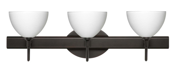 Bathroom Fixtures Three Lights by Besa ( 74 | 3SW-467907-BR Brella ) 