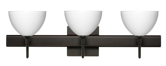 Bathroom Fixtures Three Lights by Besa ( 74 | 3SW-467907-BR-SQ Brella ) 