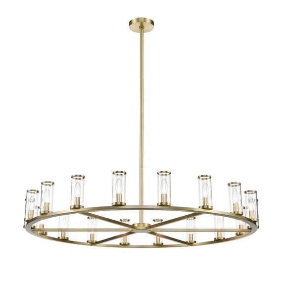 Large Chandeliers Glass Shade by Alora ( 452 | CH309018NBCG Revolve ) 