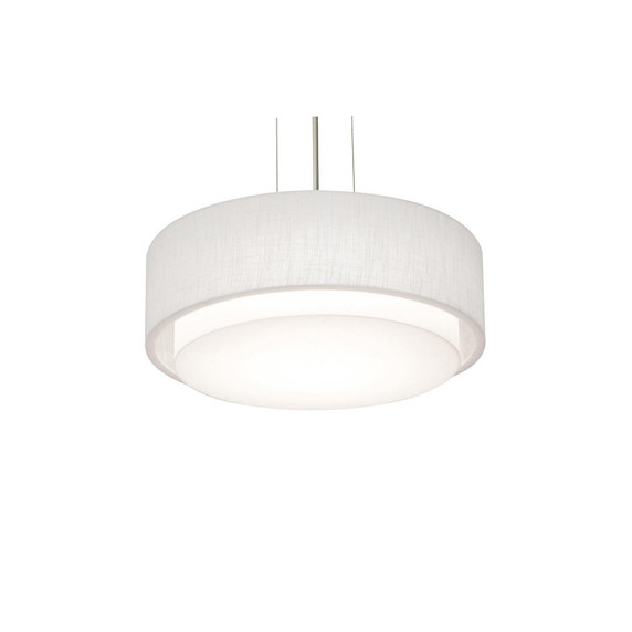 Pendants Drum Shade by AFX Lighting ( 162 | SAP1614MBSN-LW Sanibel ) 