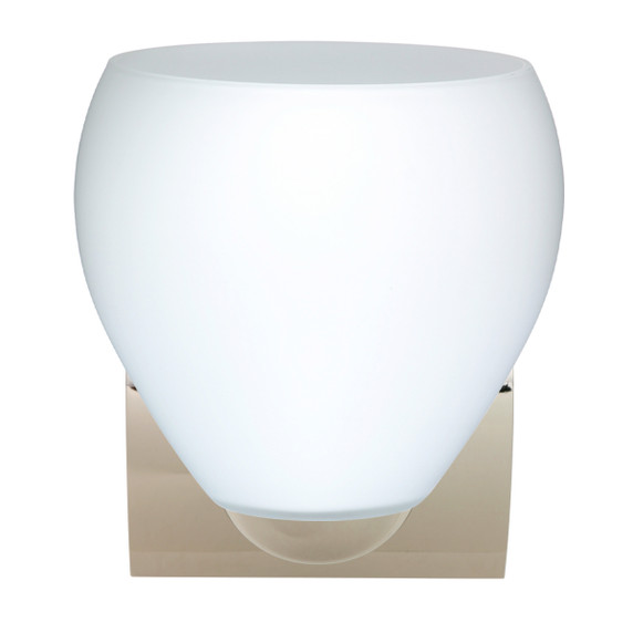 Sconces Single Glass by Besa ( 74 | 1WZ-412207-CR Bolla ) 