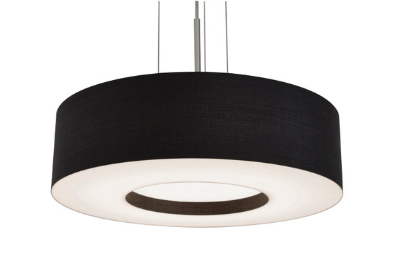 Pendants Drum Shade by AFX Lighting ( 162 | MCP1524LAJUDSN-BK Montclair ) 