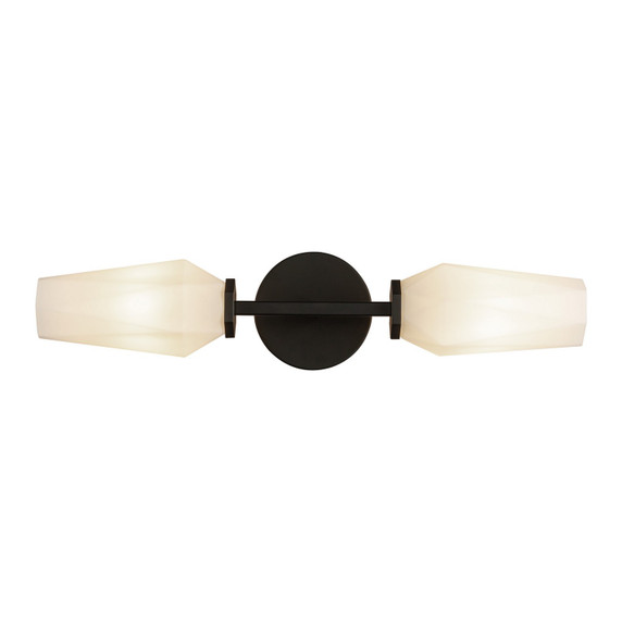 Sconces Double Glass by Alora ( 452 | WV424720MBOP Krysta ) 