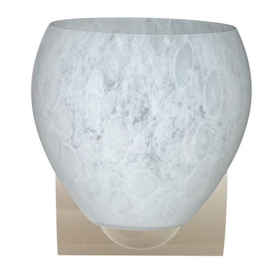 Sconces Single Glass by Besa ( 74 | 1WZ-412219-LED-CR Bolla ) 