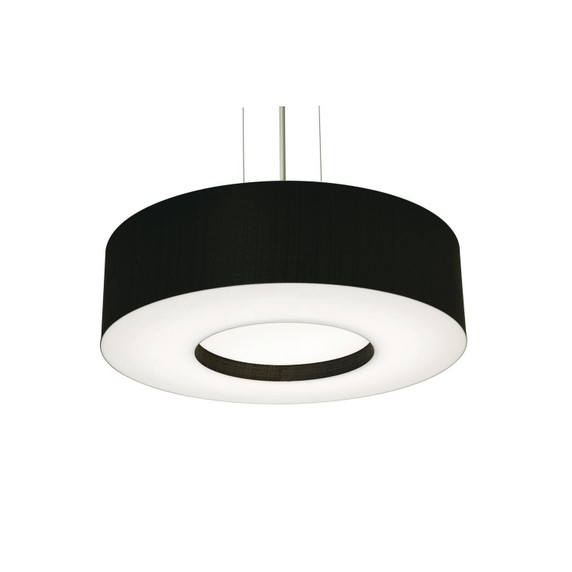 Pendants Drum Shade by AFX Lighting ( 162 | MCP1932MBSN-BK Montclair ) 
