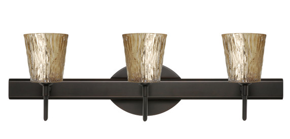 Bathroom Fixtures Three Lights by Besa ( 74 | 3SW-5125GF-BR Nico ) 