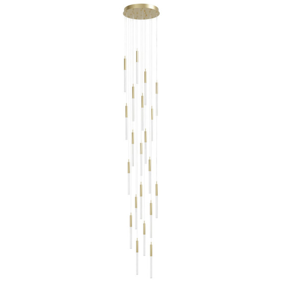 Mid. Chandeliers Glass Down by Avenue Lighting ( 192 | HF2021-SNW-BB Main St. ) 