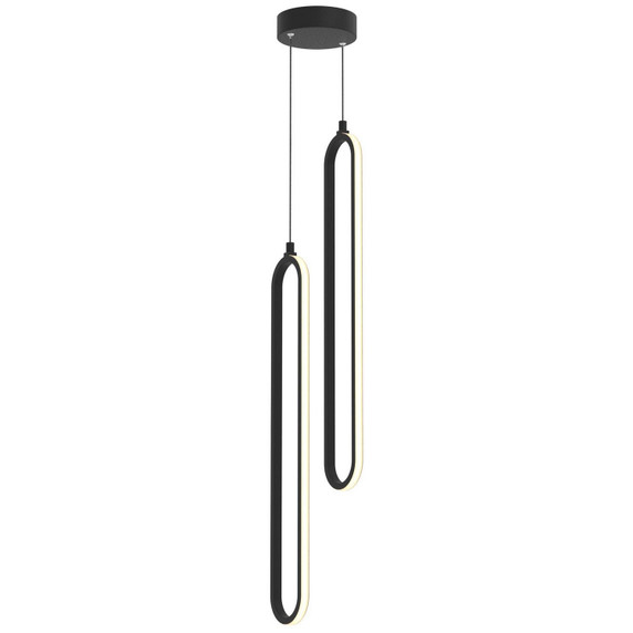 Mini Pendants Ring/Halo by AFX Lighting ( 162 | SIEP24LAJD1BKRND2 Sienna ) 