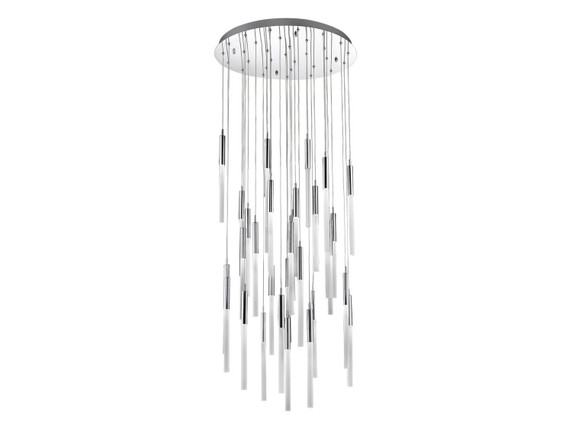 Large Chandeliers Glass Shade by Avenue Lighting ( 192 | HF2031-FR-PN Main St. ) 