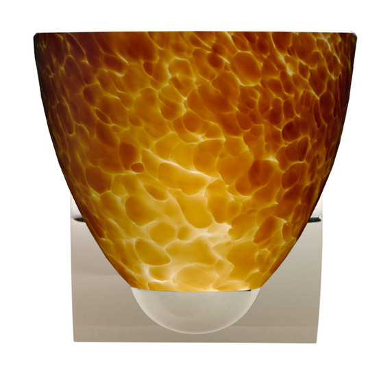 Sconces Single Glass by Besa ( 74 | 1WZ-757218-LED-CR Sasha ) 