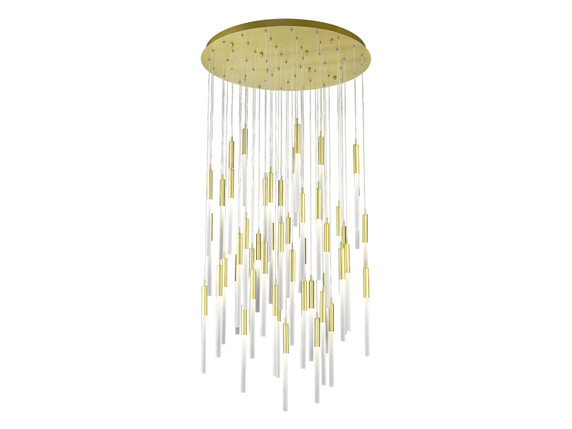Large Chandeliers Glass Shade by Avenue Lighting ( 192 | HF2051-FR-BB Main St. ) 